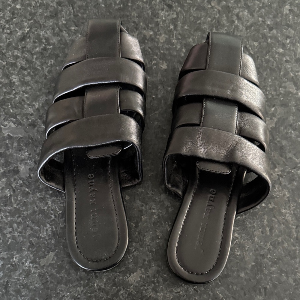 Jenni Kayne Leather Camilla Mule